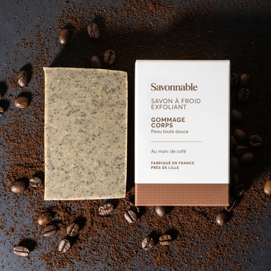 Savon exfoliant <span>Gommage corps</span> saponifié à froid