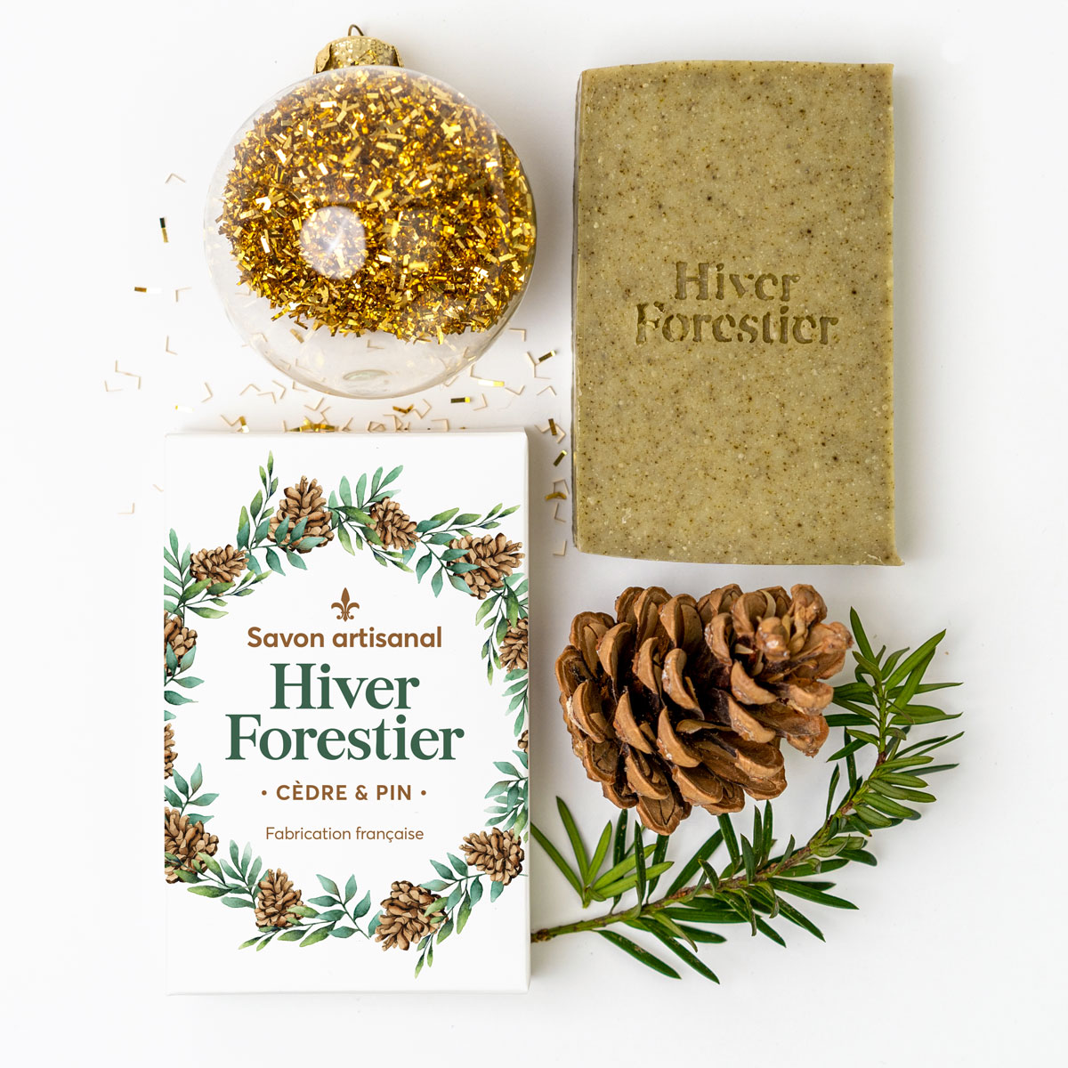 Édition limitée <br><span>Hiver Forestier</span> saponifié à froid